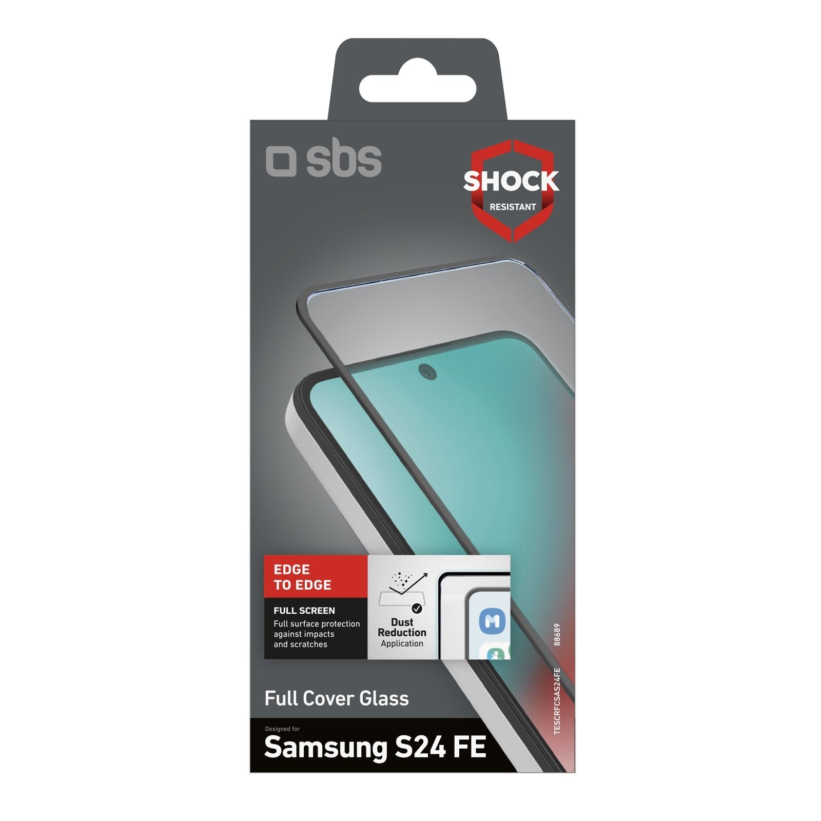 Sbs Glas Sp Full Cover Galaxy S24 Fe