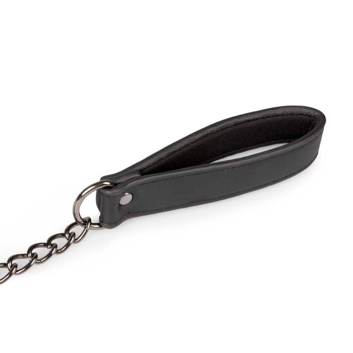 Collar Con Correa Negro