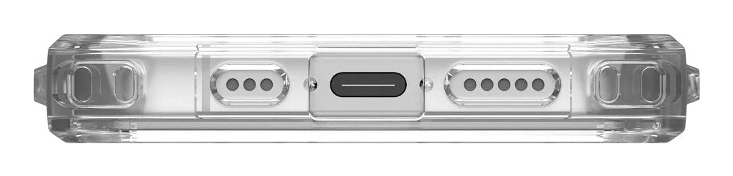 Funda Uag Plyo Compatible Con Magsafe Hielo Apple Iphone 16e Blanco