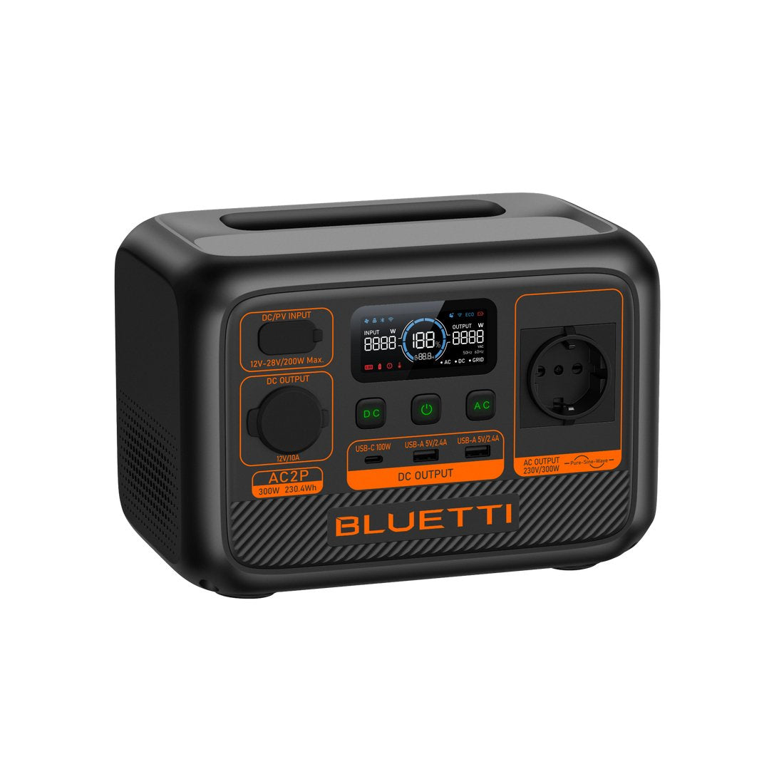 Bluetti Poweroak Ac2p - Portable Power Station