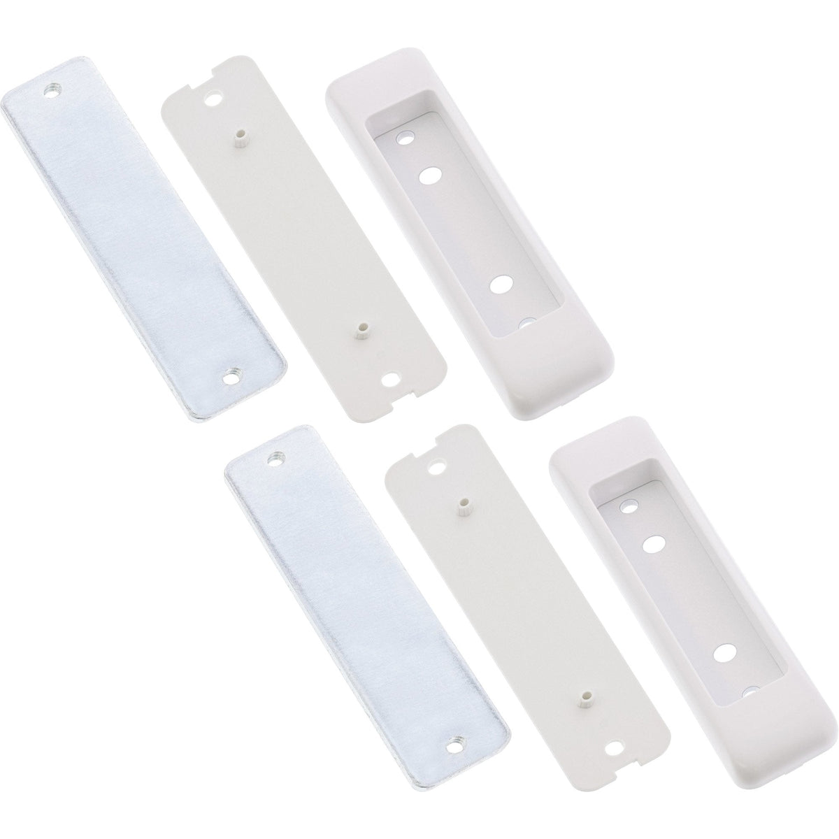 Kit De Montaje Inline Slatwall, Para Panel De Montaje En Mesa, Juego De 2