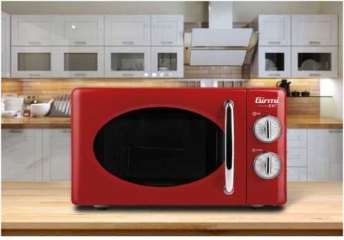 EAN 8056095873380 - Girmi FM21 Rojo Microondas combinado Sobre superficie 20 L 700 W imagen 3