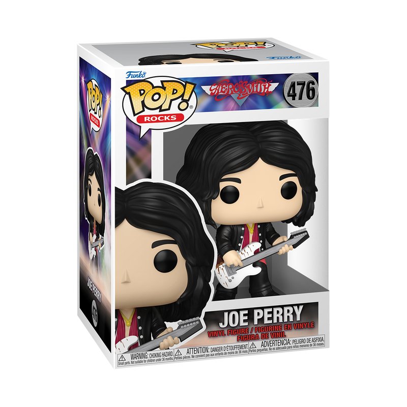 EAN 0889698862097 - FUNKO POP! Joe Perry with White Guitar imagen 3