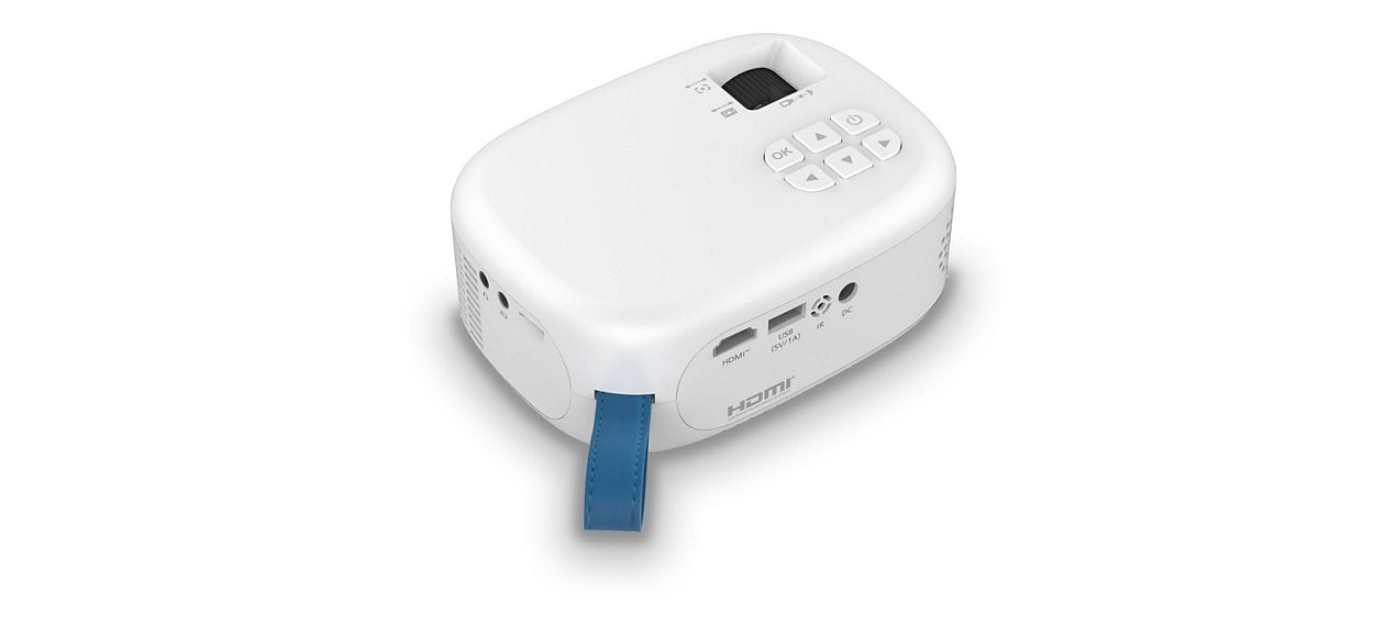 Proyector Doméstico Philips Neopix 113, 1280x720, 100lm, 16:9, 3000:1, Blanco