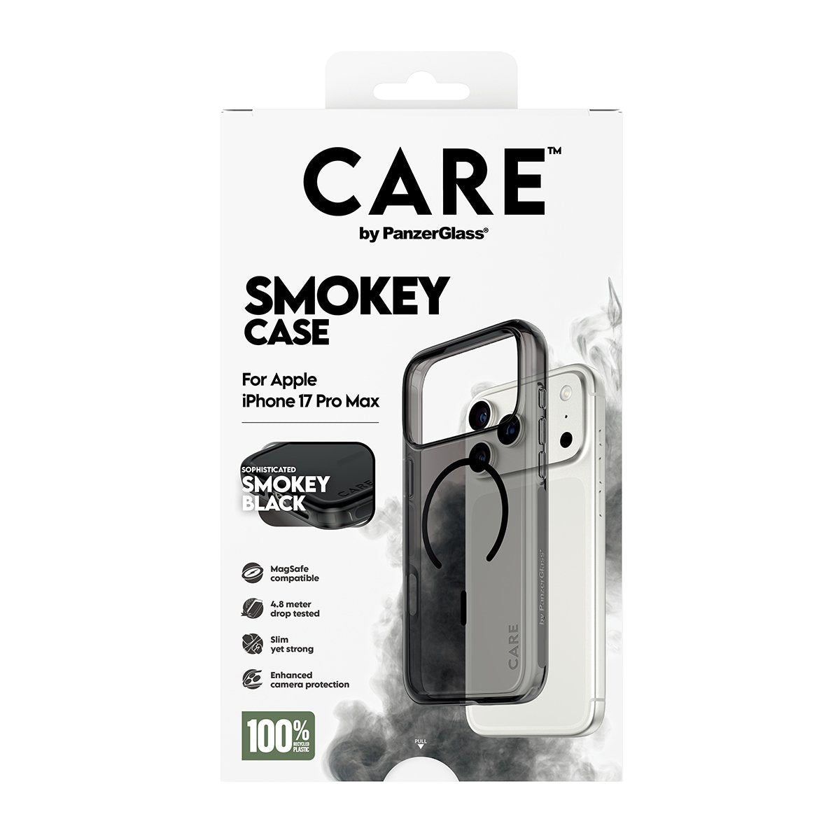 Care By Panzerglass Case Urban Expl Smokey Bk Magsafe Ip 17 P M