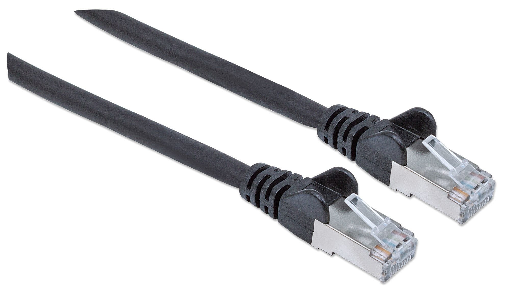 EAN 0766623318815 - Intellinet 318815 cable de red Negro 7,5 m Cat6a S/FTP (S-STP) imagen 2