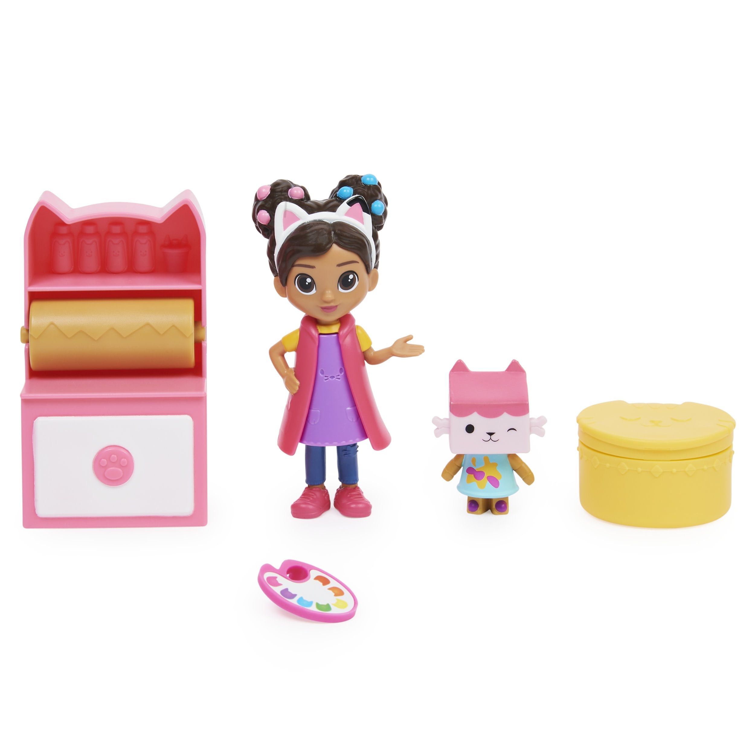 Spin Master Gabby'S Dollhouse Craft Kit Con Figura De Juguete Gabby Y Baby Box 6062025