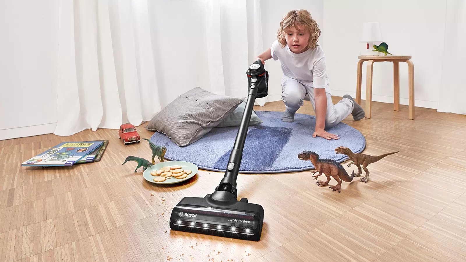 Bosch Unlimited 8 Recharchable Vacuum Cleaner Black