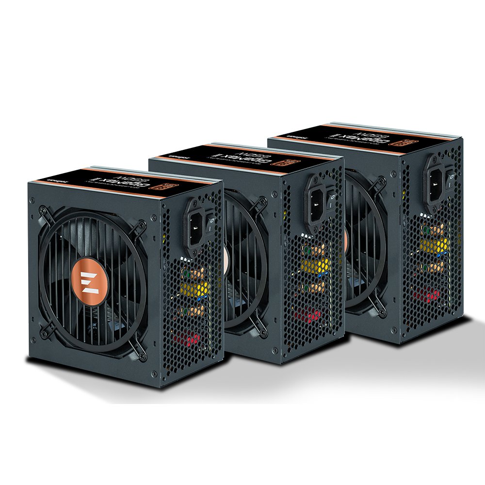 Fuente De Alimentacion Zalman Gigamaxiii 650w 80 + Bronze Atx Negro