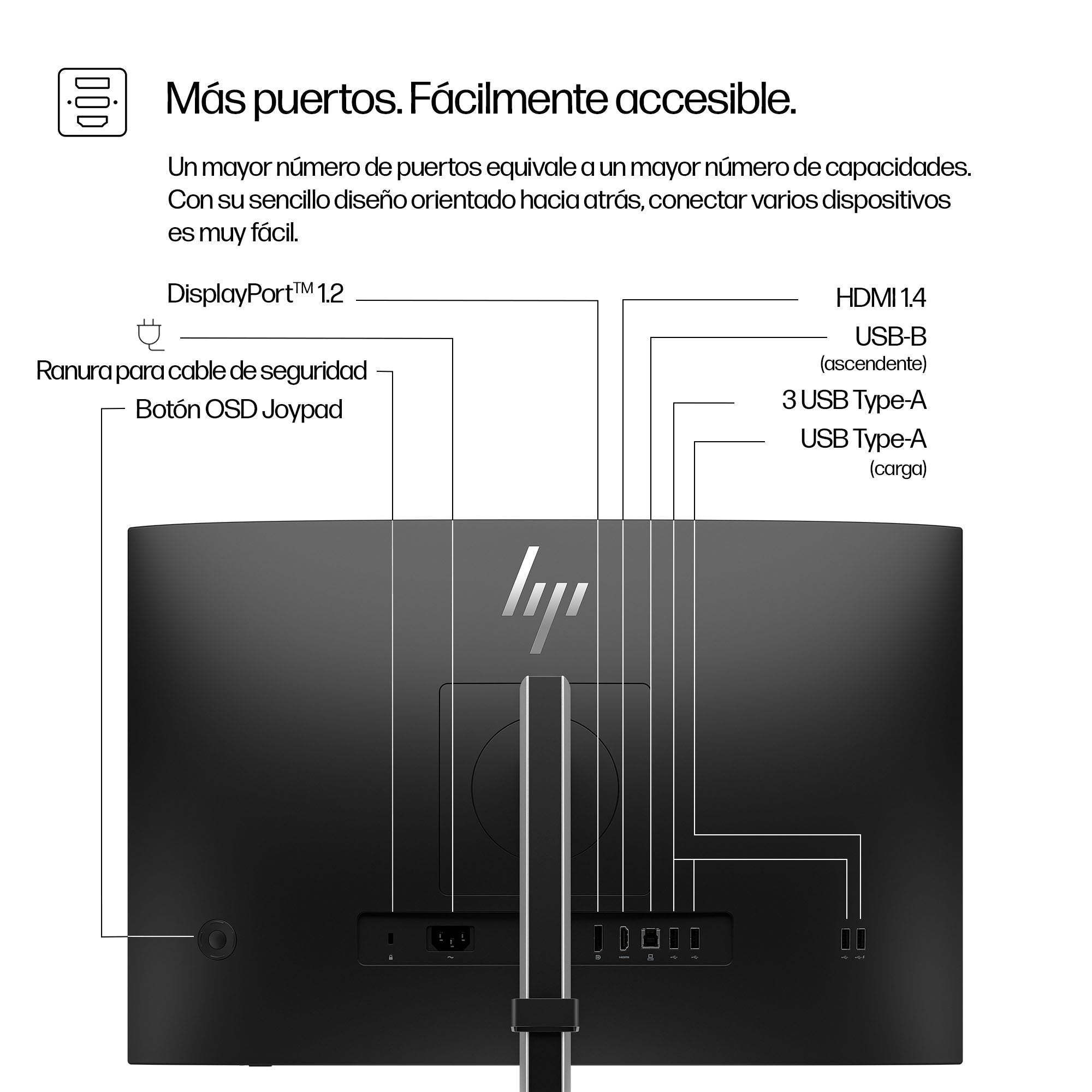 EAN 5715063749852 - HP Series 5 Pro 524pn pantalla para PC 61 cm (24") 1920 x 1200 Pixeles LCD Negro imagen 4