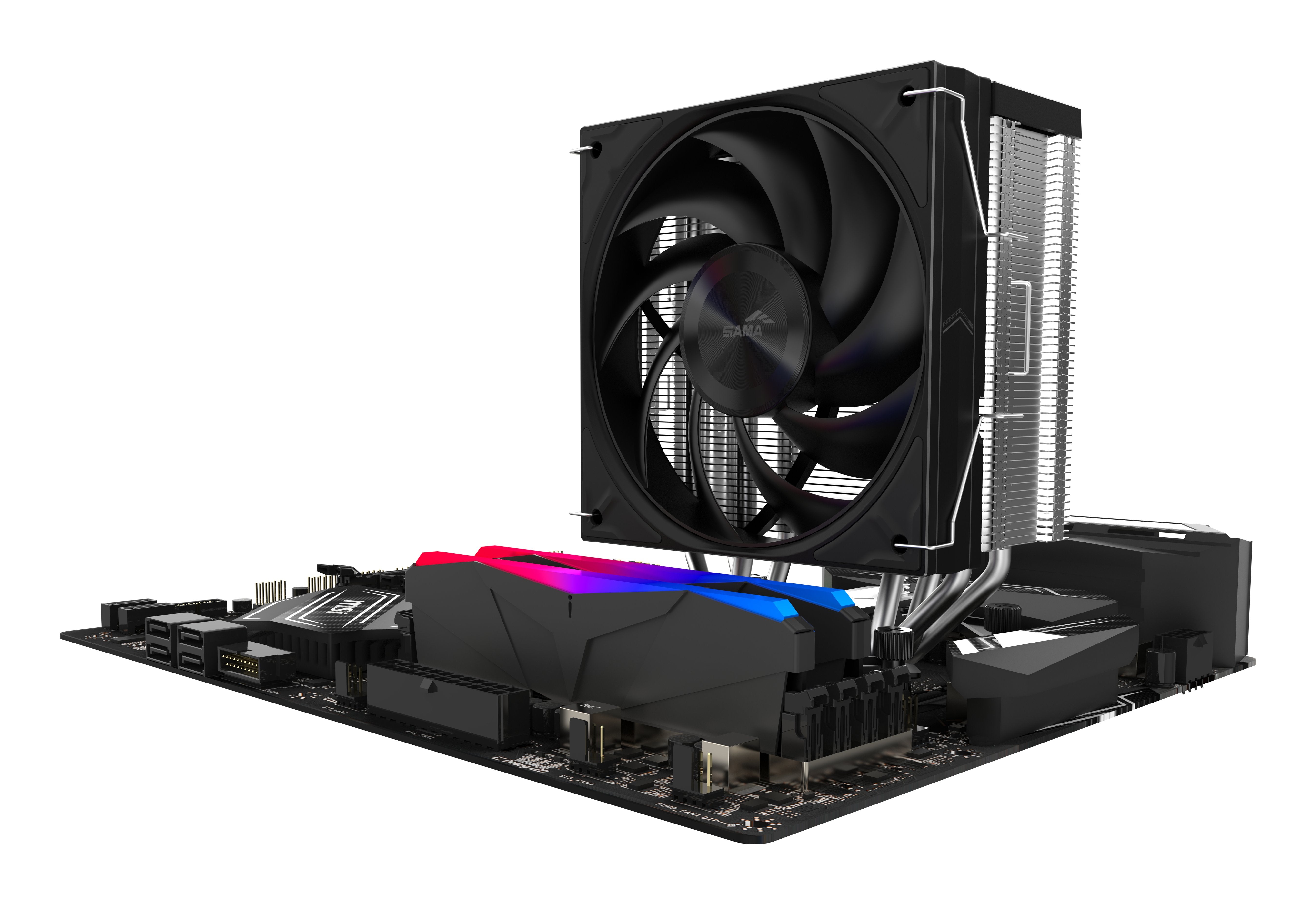 Sama A40e Cpu Lã¼fter Metalic 120mm Retail
