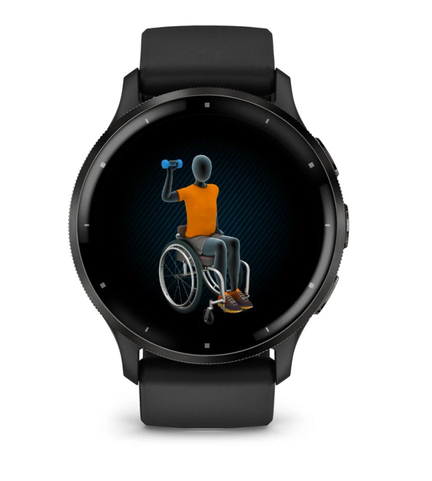 Garmin Venu 3 Black + Slate Smartwatch 45mm