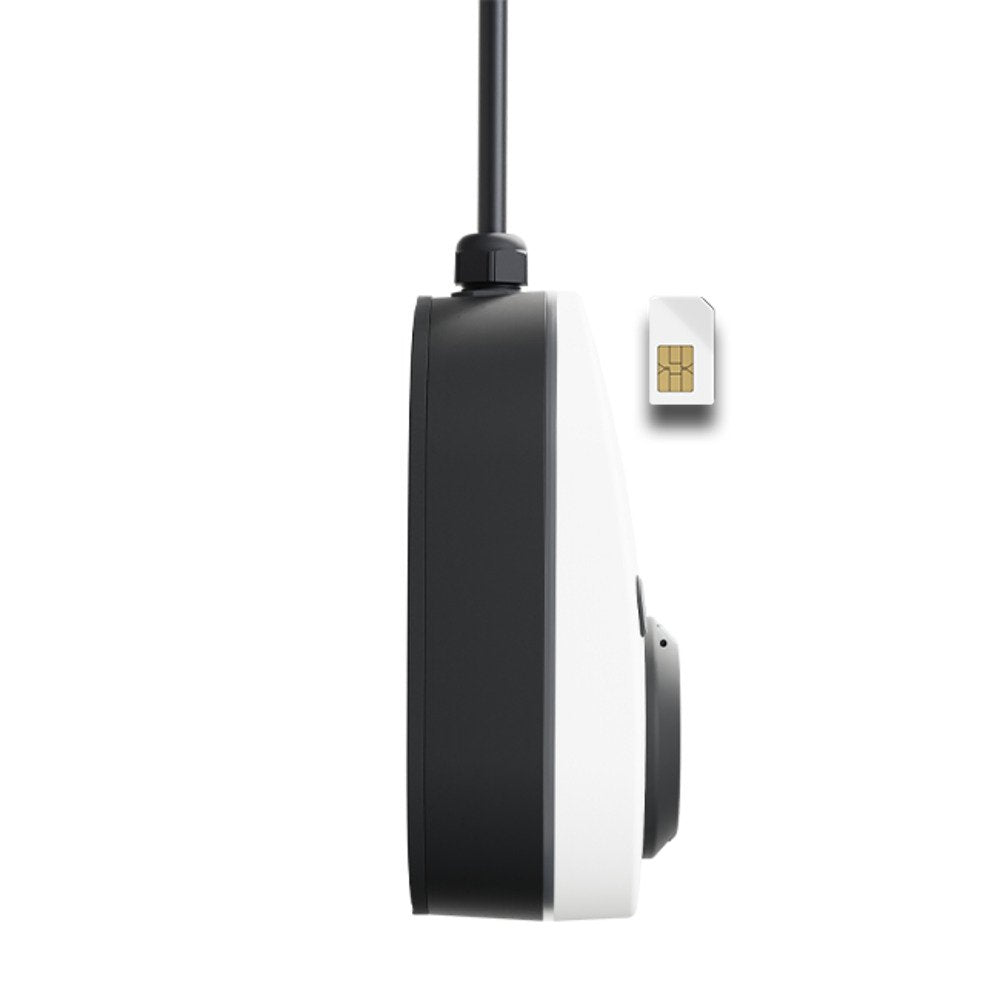 Cargador Go-E Gemini 2.0, 11 Kw 16 A Trifásico, Wallbox Blanco/Negro, Sin Cable, 4g/Lte Ch-05-11-51