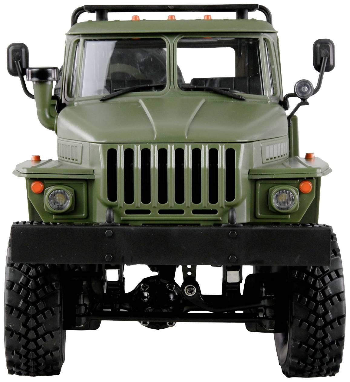 Amewi Ural B36 Militär Lkw 6wd Con Tieflader 1:16 Rtr Verde