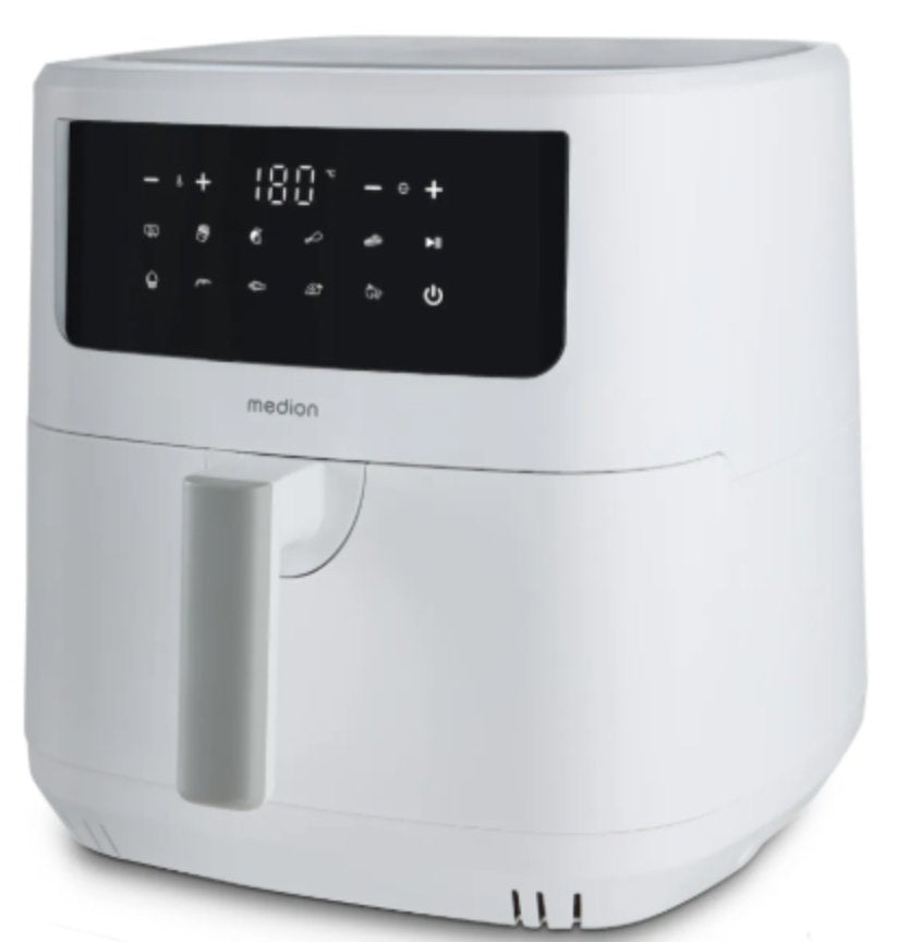 Medion Freidora Life Md 11750 P10 Xl (Blanco (Matt), 2.150 Watt, Korb 6,8 Liter) 50078160
