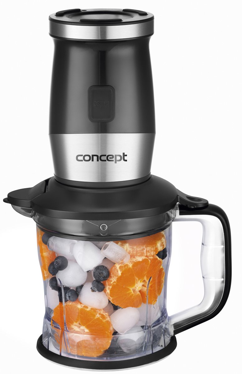 Batidora Concept Sm3390 1,2 L De Inmersión 700 W Negro, Acero Inoxidable