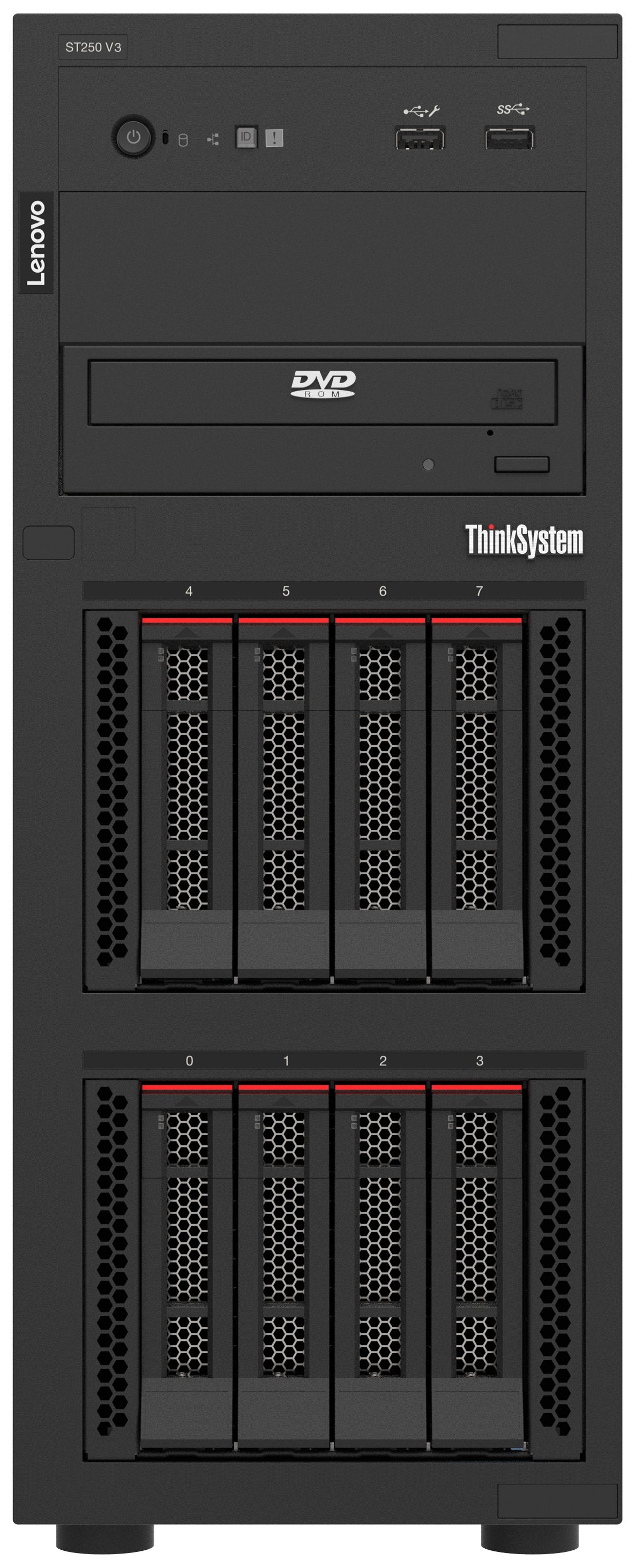 Lenovo Thinksystem St250 V3 Servidor Torre Intel® Xeon® 6353p 2,7 Ghz 16 Gb Ddr5-Sdram 800 W