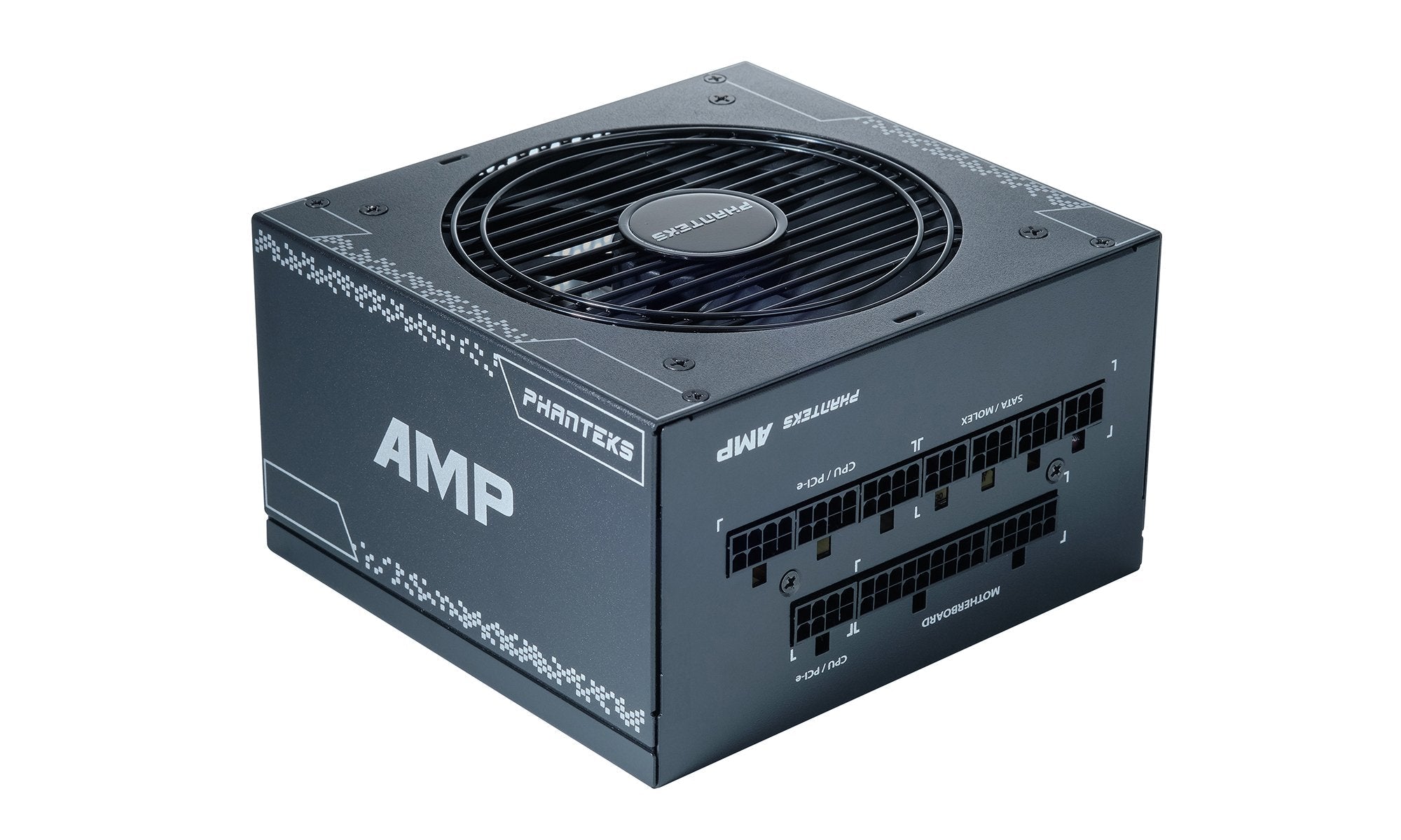 850w Phanteks Amp Gh 850w 80 Plus Gold Power Supply, Pcie 5.1, Atx 3.1 850 Watts, Black