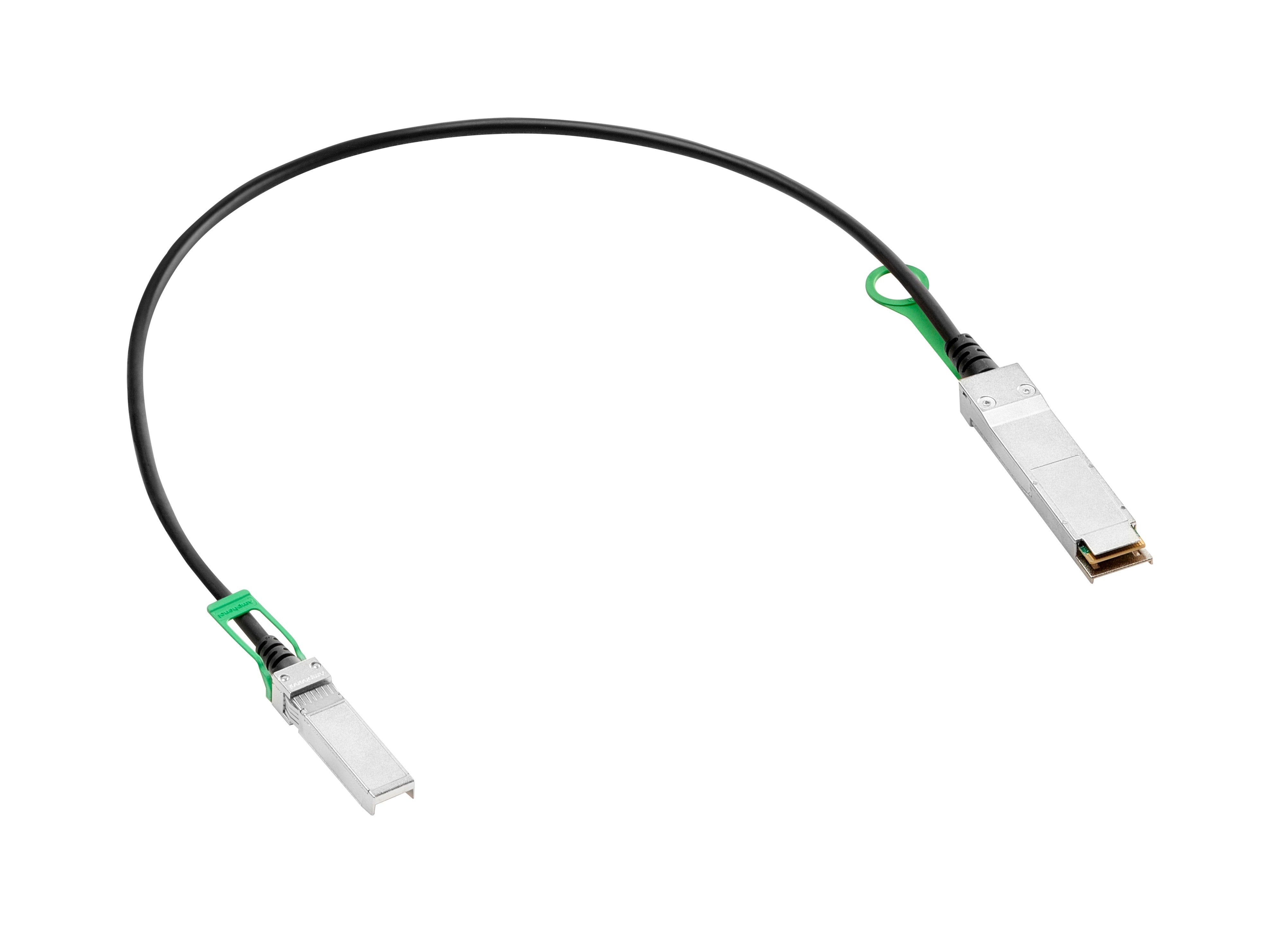 EAN 190017666235 - HPE Aruba Networking 50G QSFP56 to SFP56 0.65m DAC Cable cable de red Negro 0,65 m imagen 1