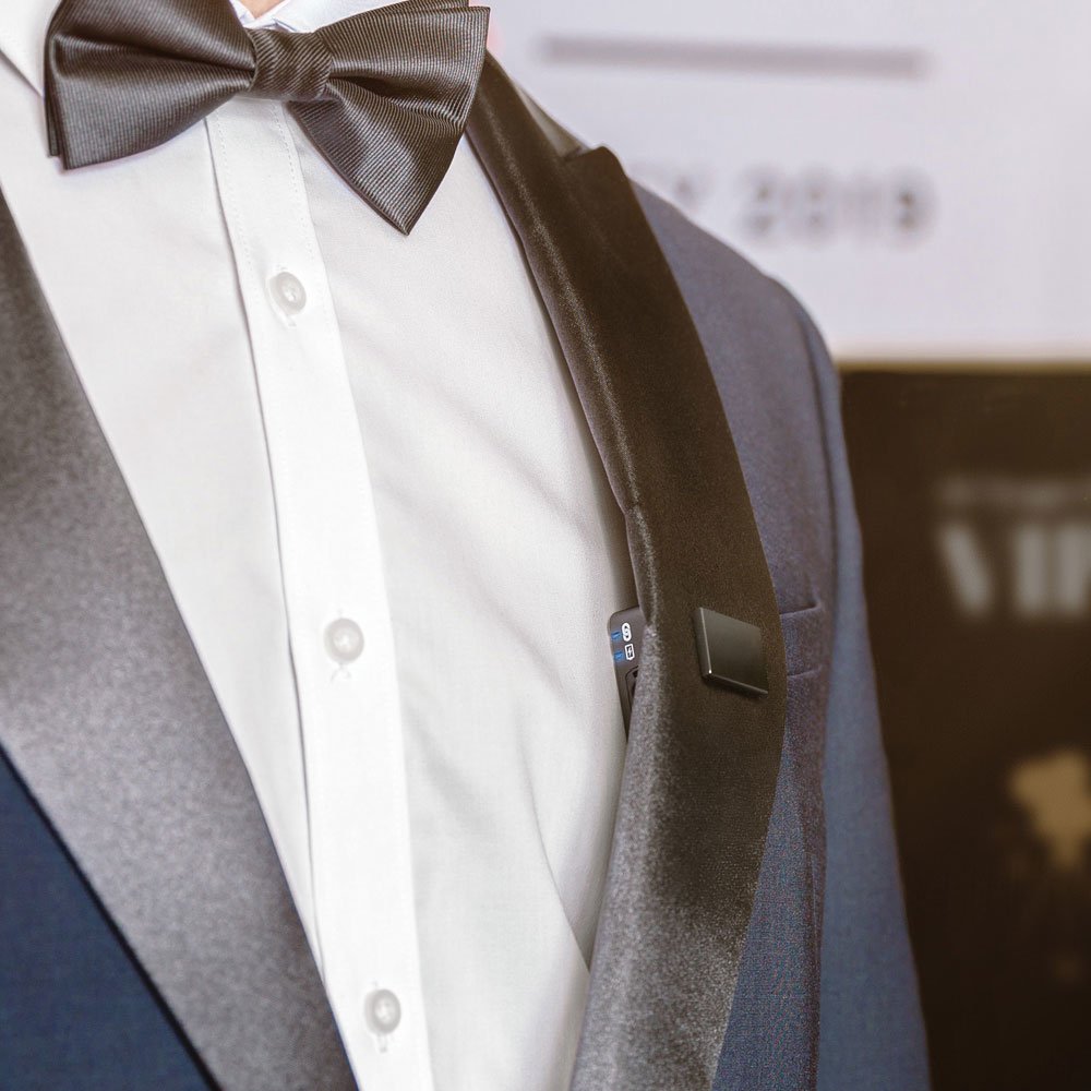 Micrófono Rode Microphones Magclip Go, 400850065 Negro