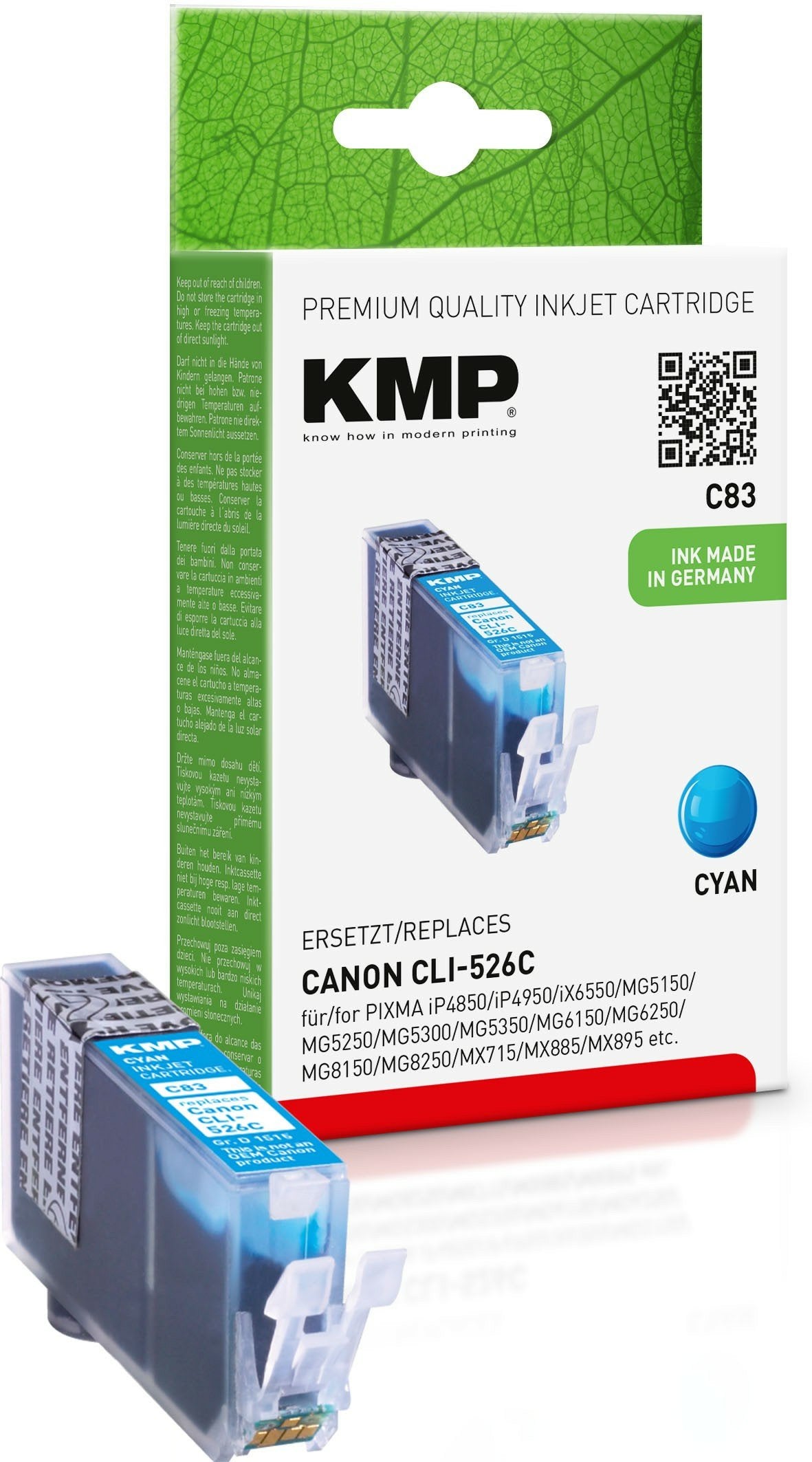 Kmp C83 Cian 1 Pieza(S)