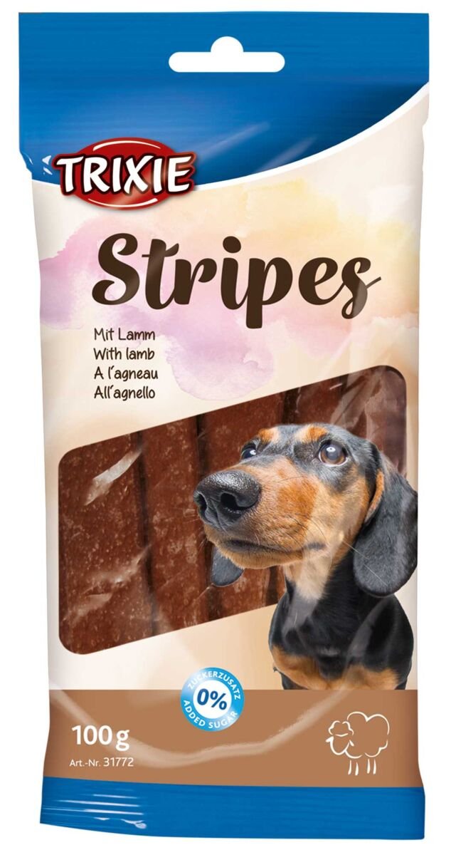 Tiras Para Perro Con Cordero 10 Uds / 100 G