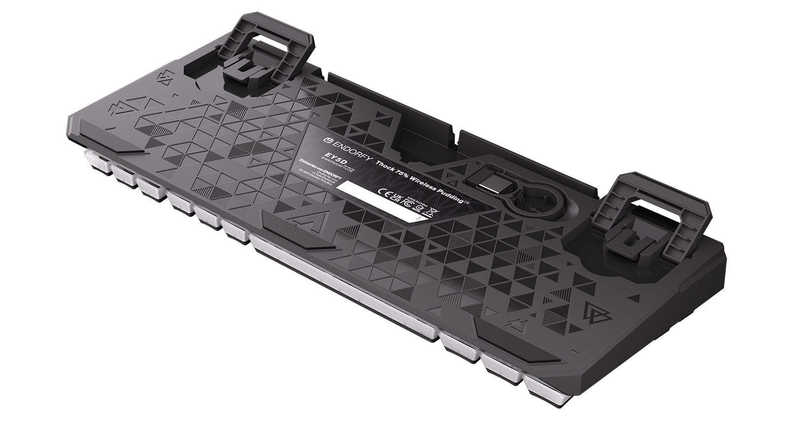 EAN 5903018666853 - ENDORFY Thock 75% teclado Juego RF inalámbrica + USB QWERTZ Alemán Negro imagen 17