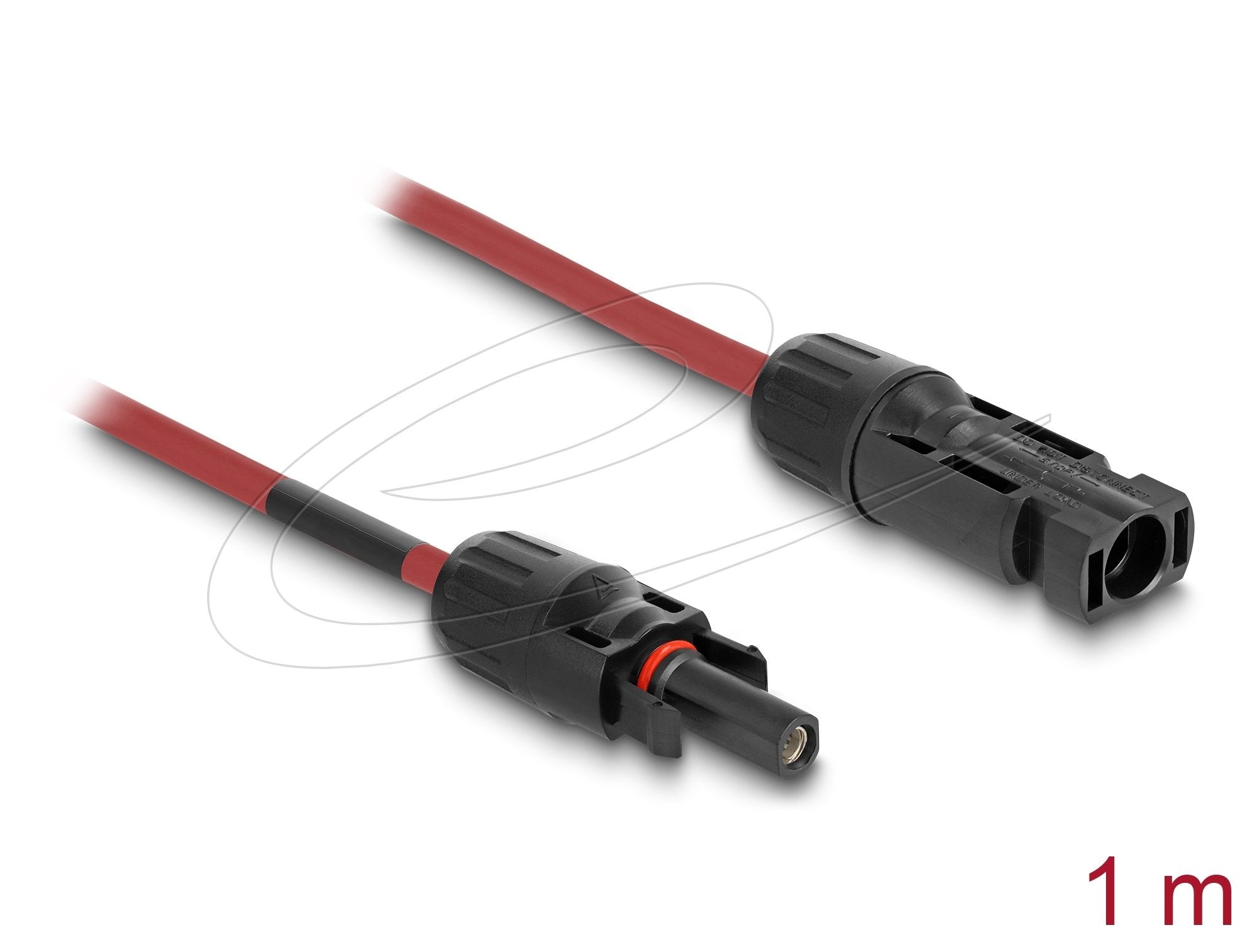 Delock Dl4 Solar Cable 4 Mm² Macho A Hembra 1 M Rojo