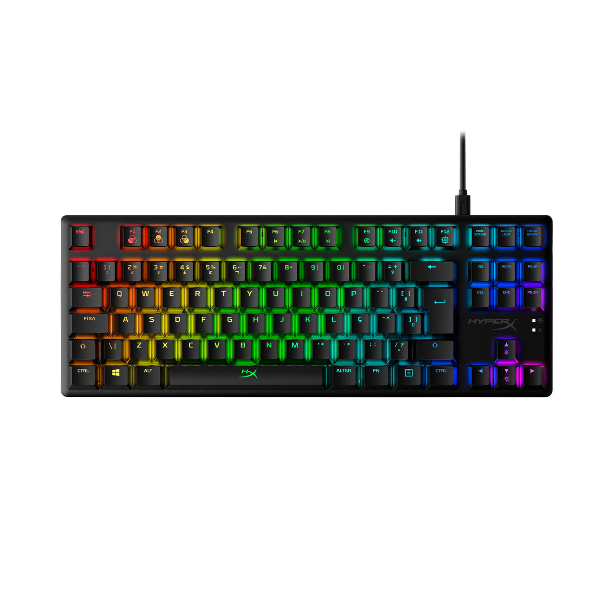 Teclado Mecánico Hyperx Alloy Origins Core Rgb Gaming Pt-Br
