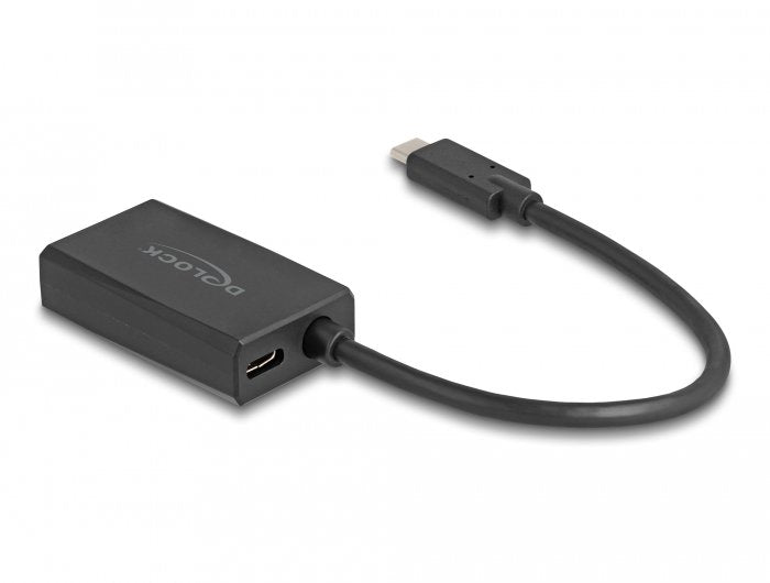 Delock 61059 Adaptador Displayport Hembra A Usb Type-C Macho (Modo Dp Alt) 4k Con Pd 85 W