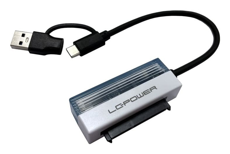 Lc-Power Lc-Ada-Usb-Sata-25 Tarjeta Y Adaptador De Interfaz