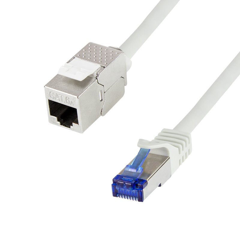 Consolidation Point Cable, Cat.6a S Ftp, 20m, Gris