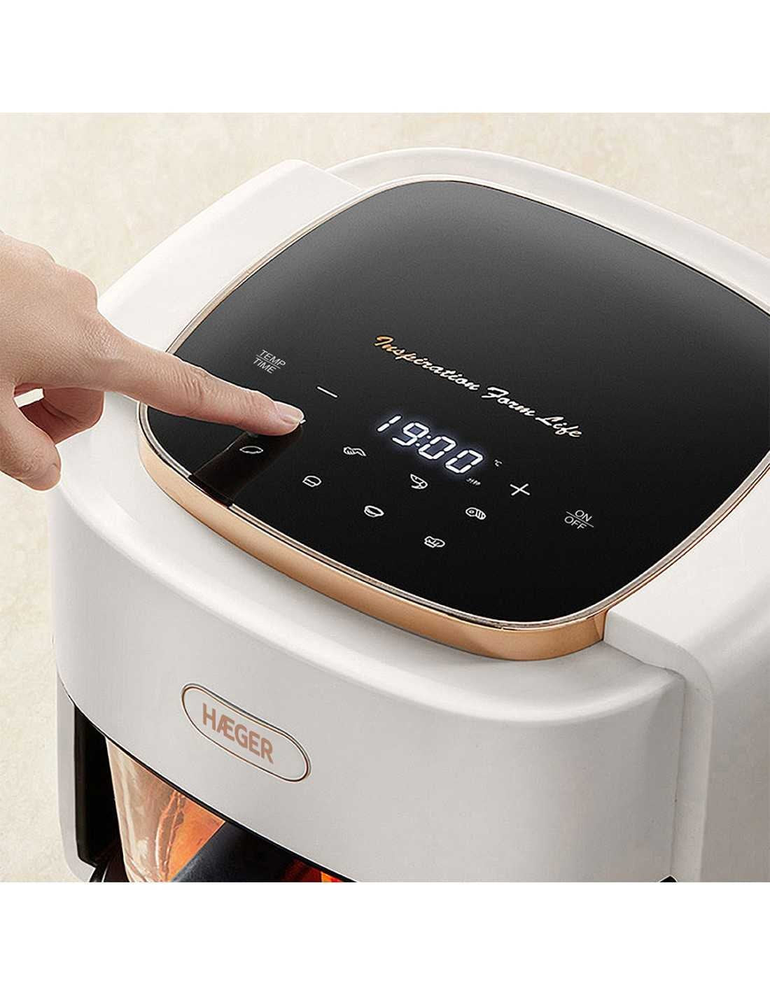 Haeger Air Glass  Digital   Air Fryer 4.5l