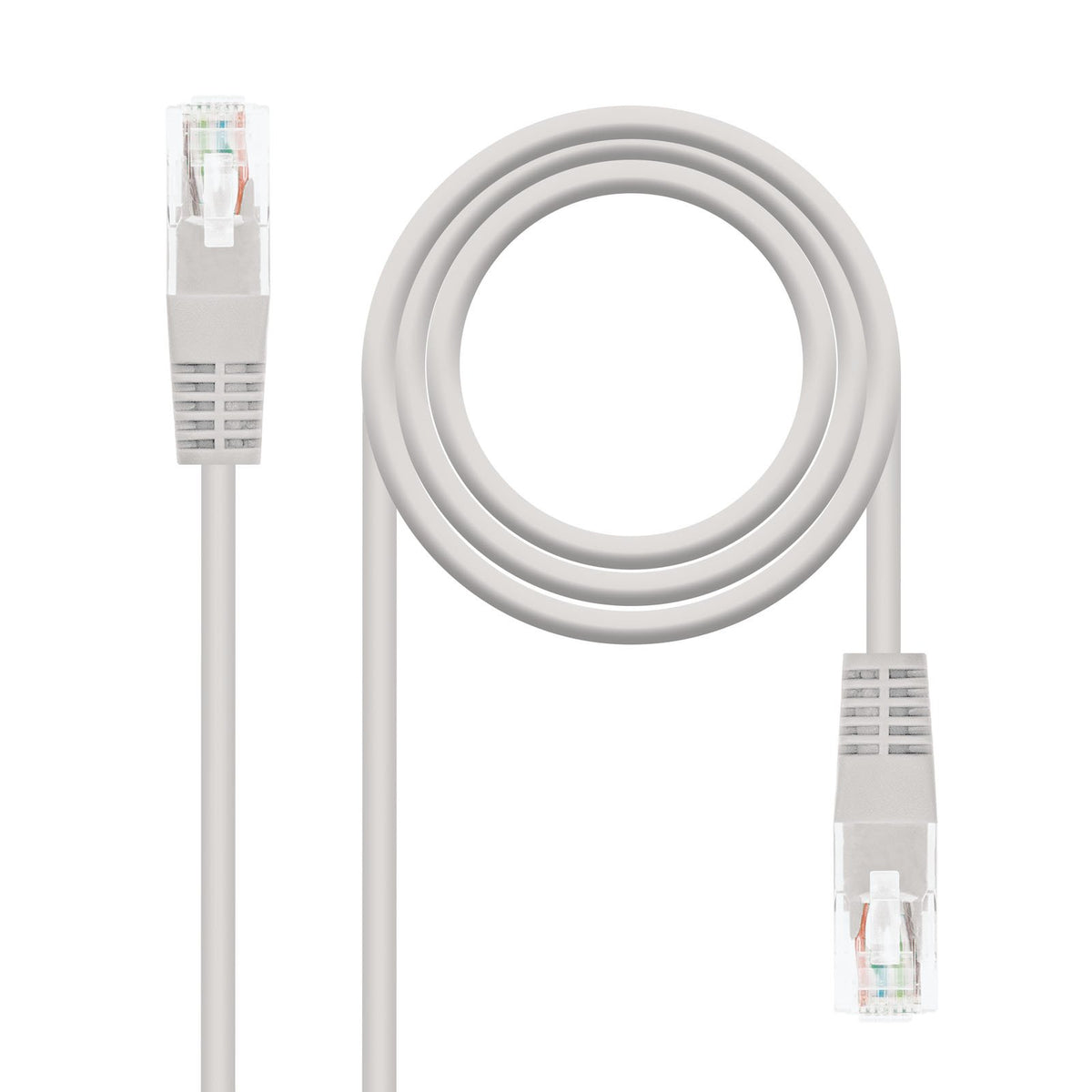 EAN 8433281007918 - Nanocable 10.20.0400-L30 cable de red Gris 0,3 m Cat6e U/UTP (UTP) imagen 1