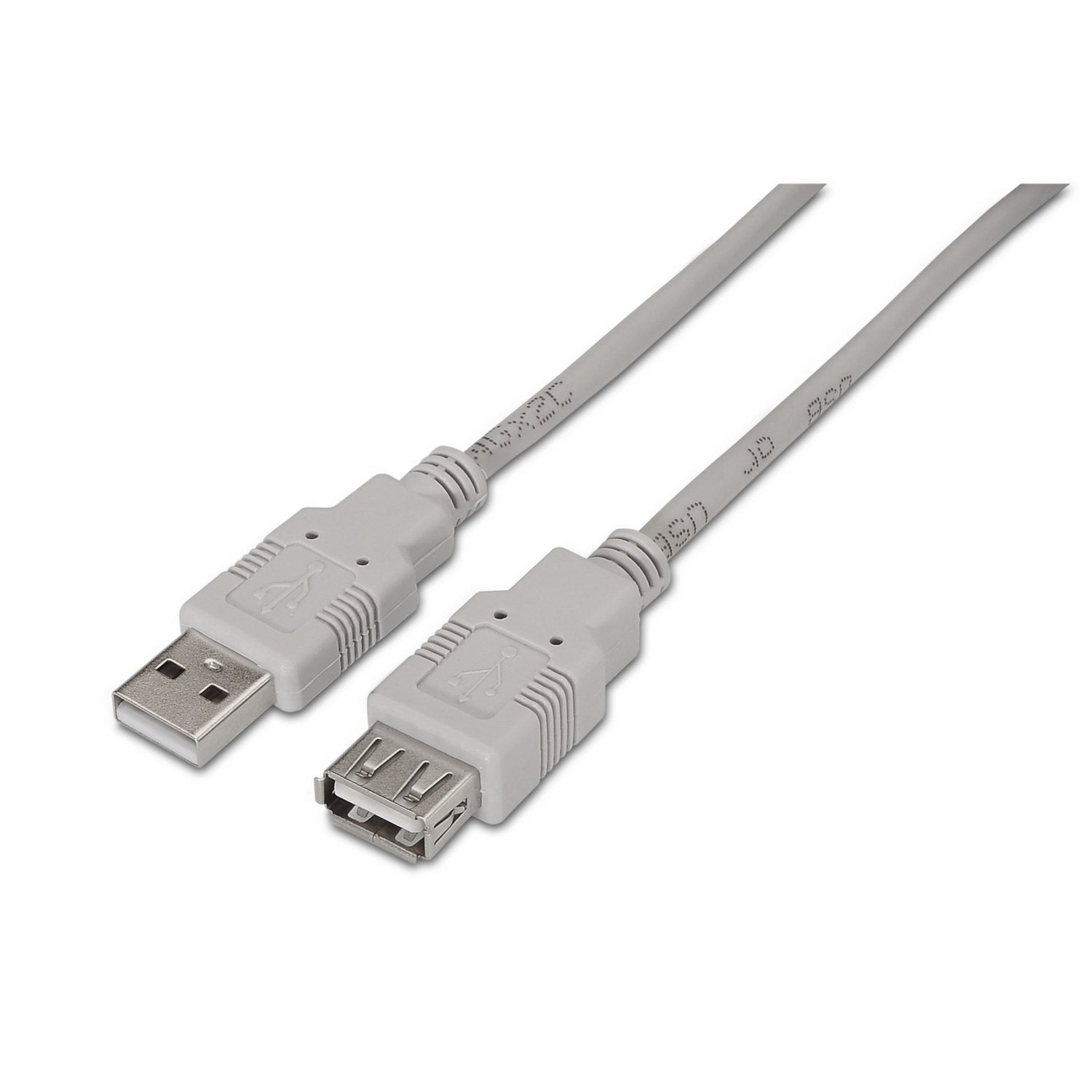 Aisens Cable Extension Usb 2.0 - Tipo A Macho A Hembra - 3m - Beige