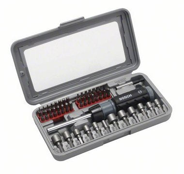 Destornillador Manual Bosch Schraubendreher Set 46tlg, Bit-Satz 2607019504