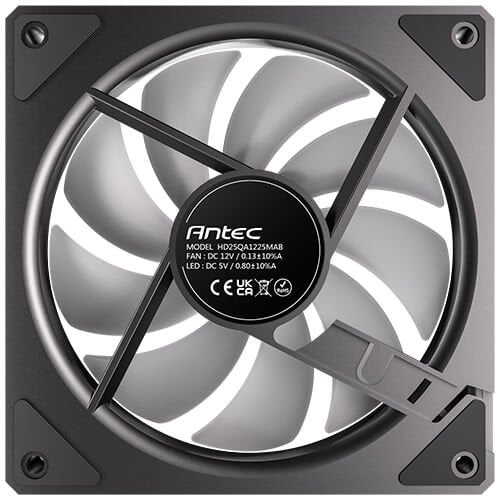 Ventilador Cpu Antec Vision Argb 3x Vent Reverse 120mm Rgb Negro
