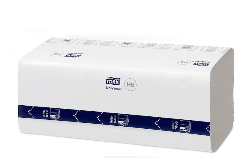 Tork Papierhandtcher Peakserve Endlos H5 Interfold-Falzung 1-Lagig 4.920 Tcher (100585)
