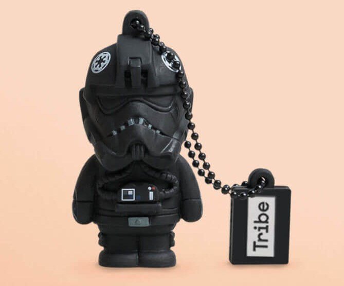 Pendrive Tribe 2.0 16gb Piloto Caza Tie Star Wars