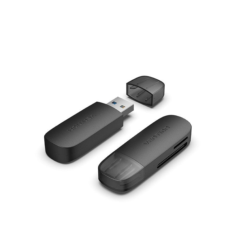 EAN 6922794755840 - Vention CLGB0 lector de tarjeta USB 3.2 Gen 1 (3.1 Gen 1) Negro imagen 1