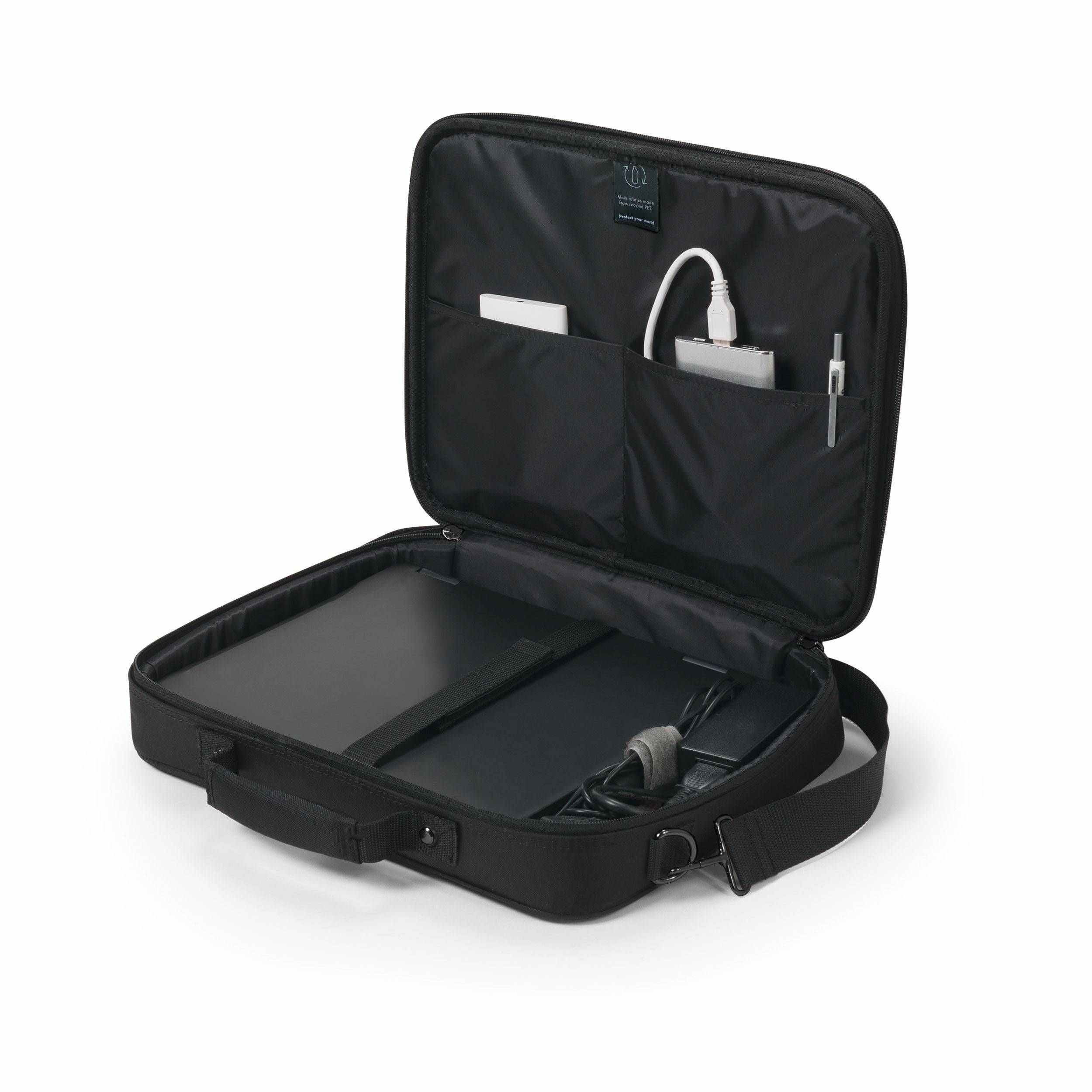 EAN 7640186418843 - DICOTA Eco Multi BASE 39,6 cm (15.6") Maletín Negro imagen 7