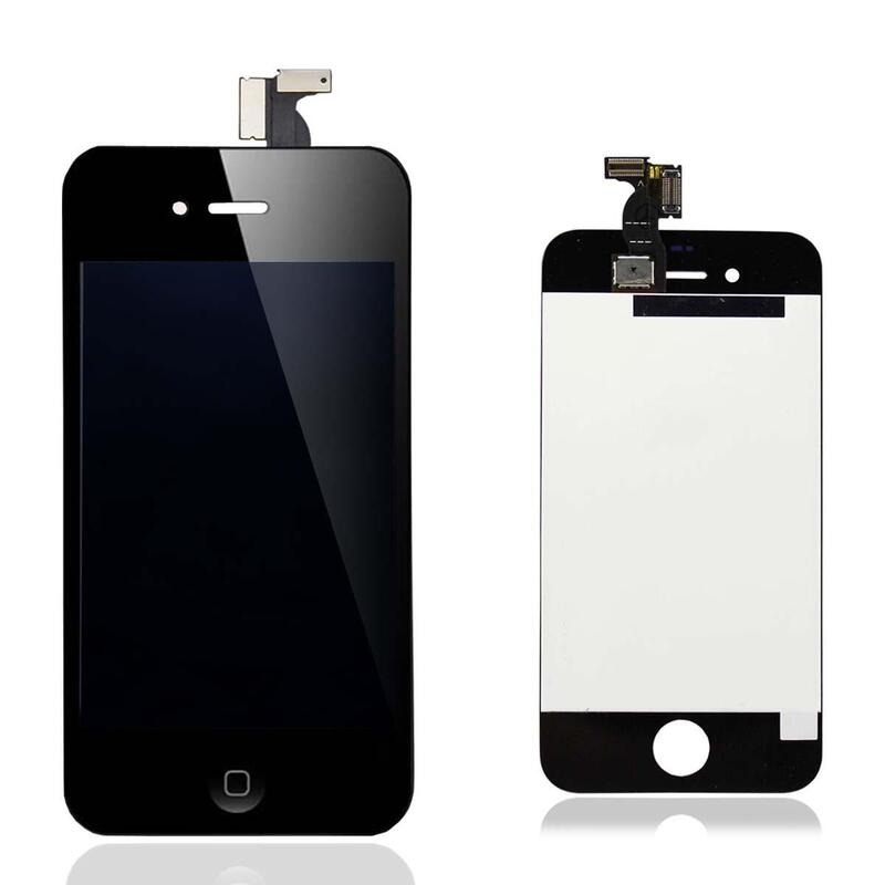 3 In 1 Lcd + Táctil + Marco Iphone 4 Negro