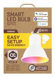Bombilla Muvit Io Gu10 5.5w Rgb