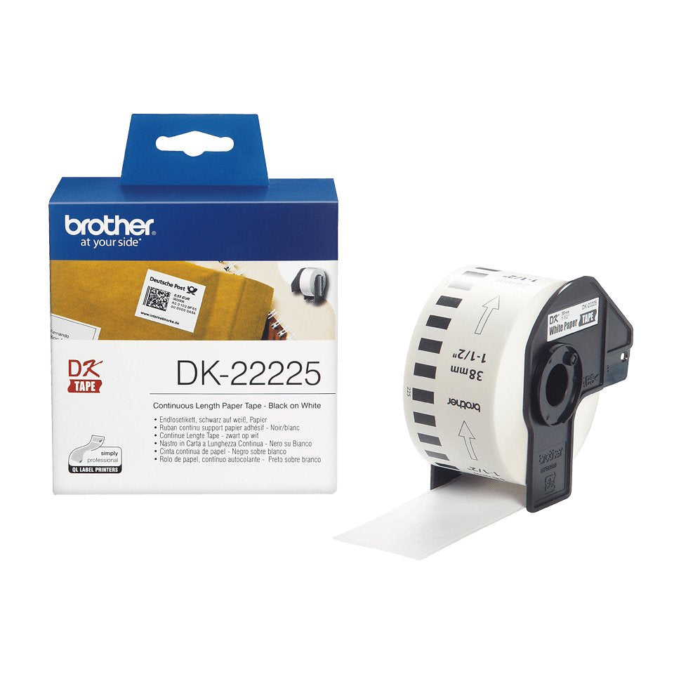 Rollo De Papel Continuo Original Brother Dk-22225