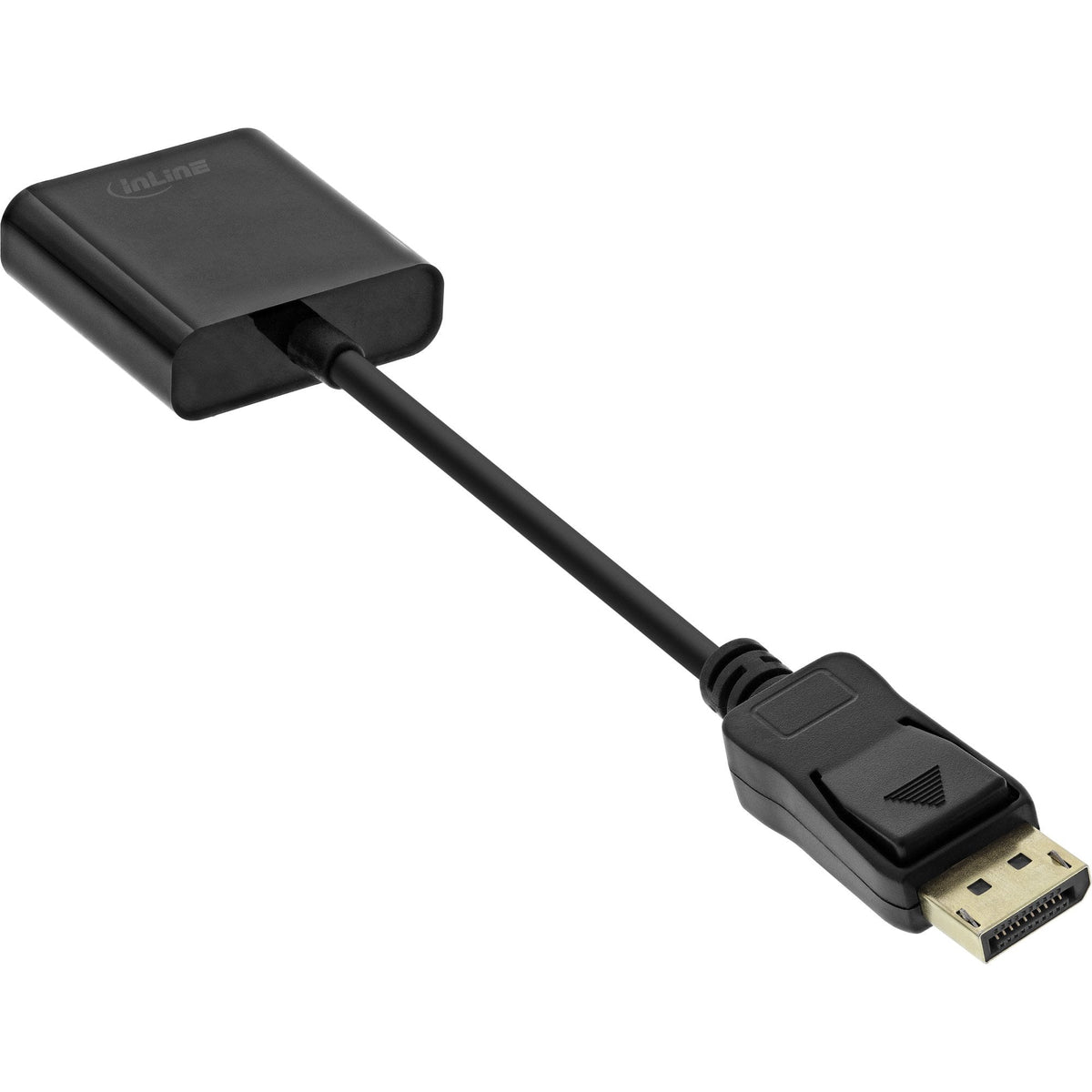 Adaptador Displayport Básico Inline, Displayport Macho A Vga Hembra Negro 0,15 M