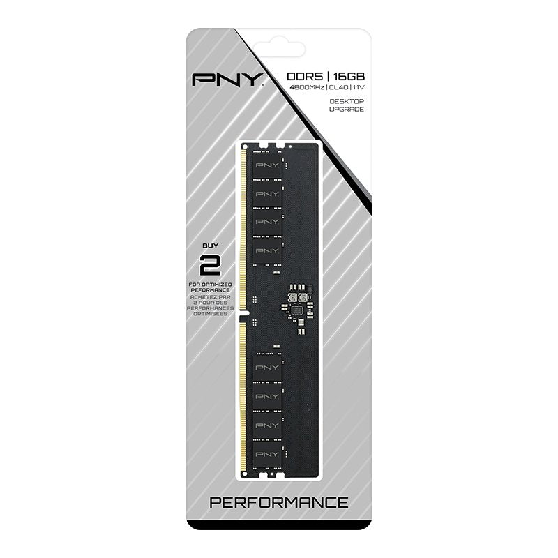 EAN 751492656267 - PNY MD16GSD54800-TB módulo de memoria 16 GB 1 x 16 GB DDR5 ECC imagen 3