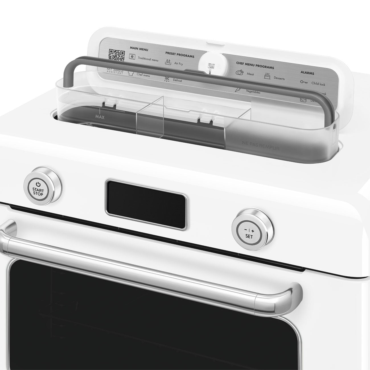 EAN 8017709333843 - Smeg COF01WHEU horno de vapor Pequeño Blanco Botones, Giratorio imagen 13