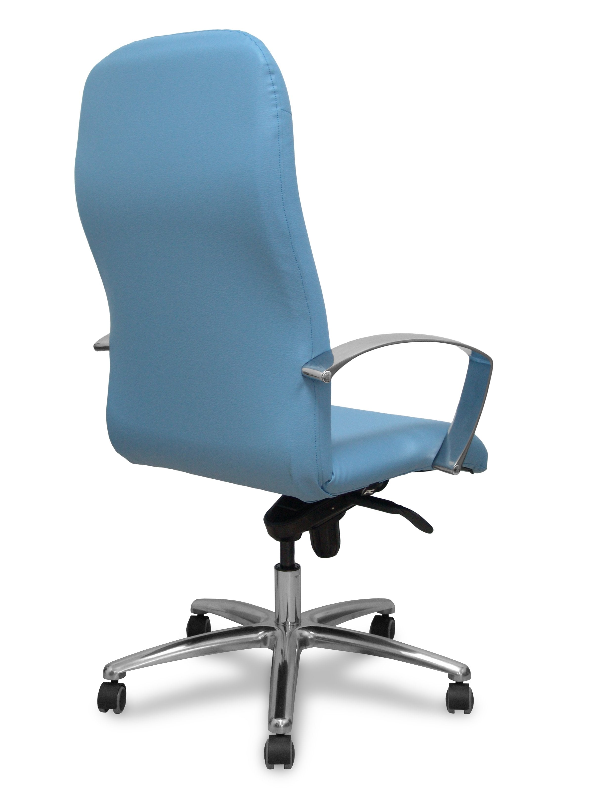 Piqueras Y Crespo Sillon Caudete Similpiel Azul Claro