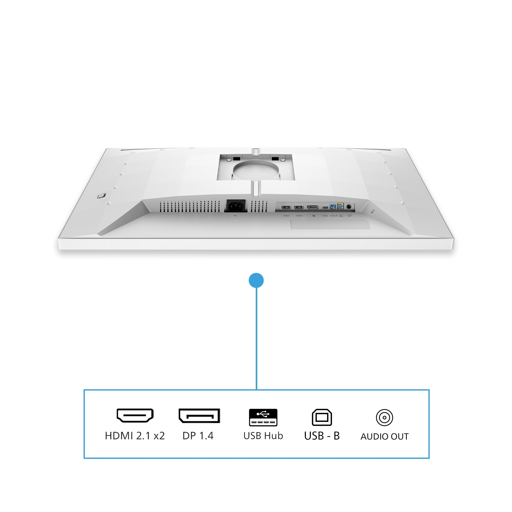 EAN 8721038004311 - Philips Evnia 5000 pantalla para PC 68,6 cm (27") 3840 x 2160 Pixeles 4K Ultra HD LCD Blanco imagen 4