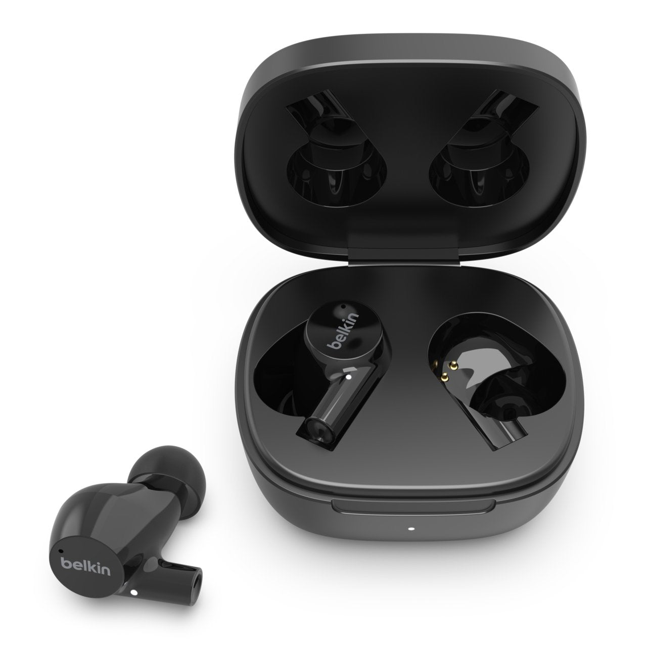 Belkin Auriculares Inalambricos Soundform Rise - True Wireless Earbuds,Negros